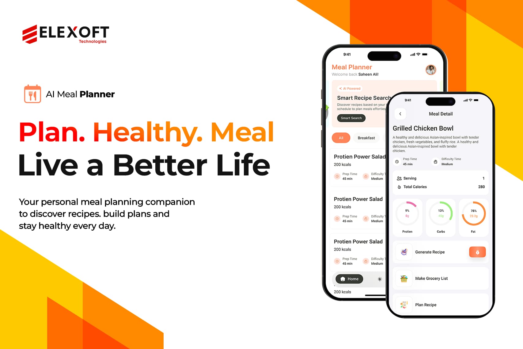 AI Diet & Meal Planning App