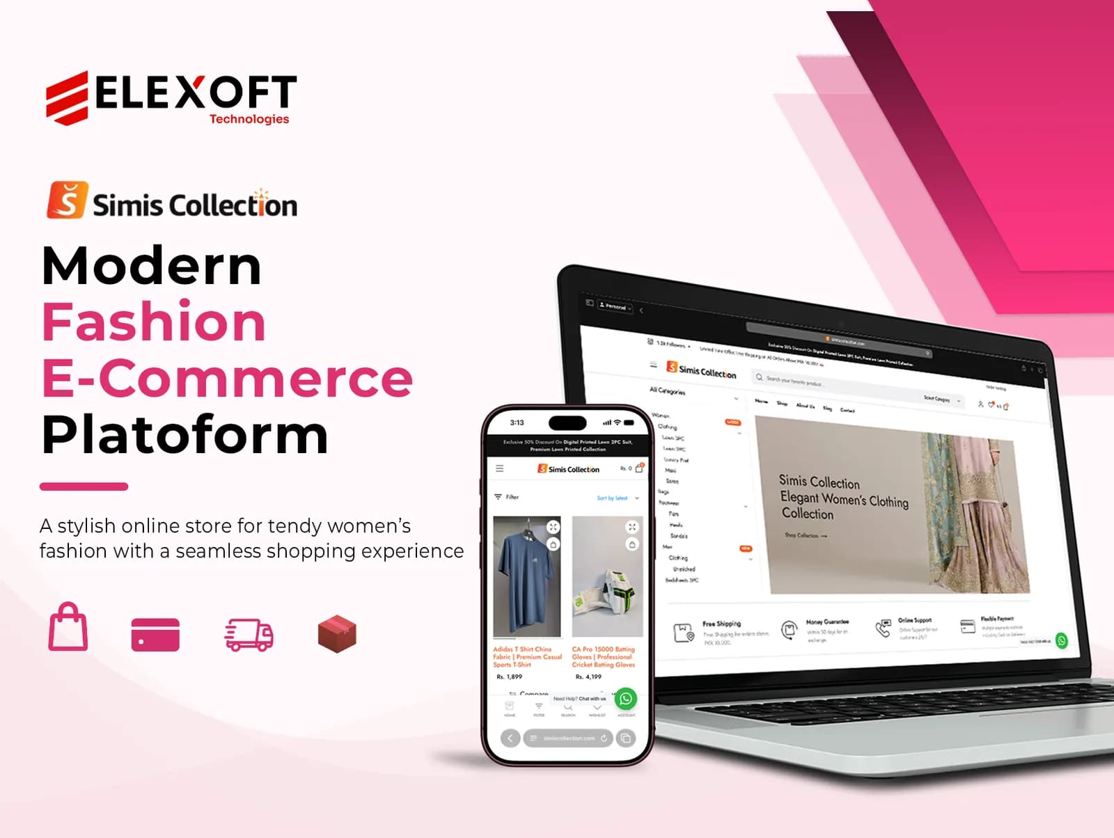 Simi's Collection Modern E-Commerce Shopping Platform