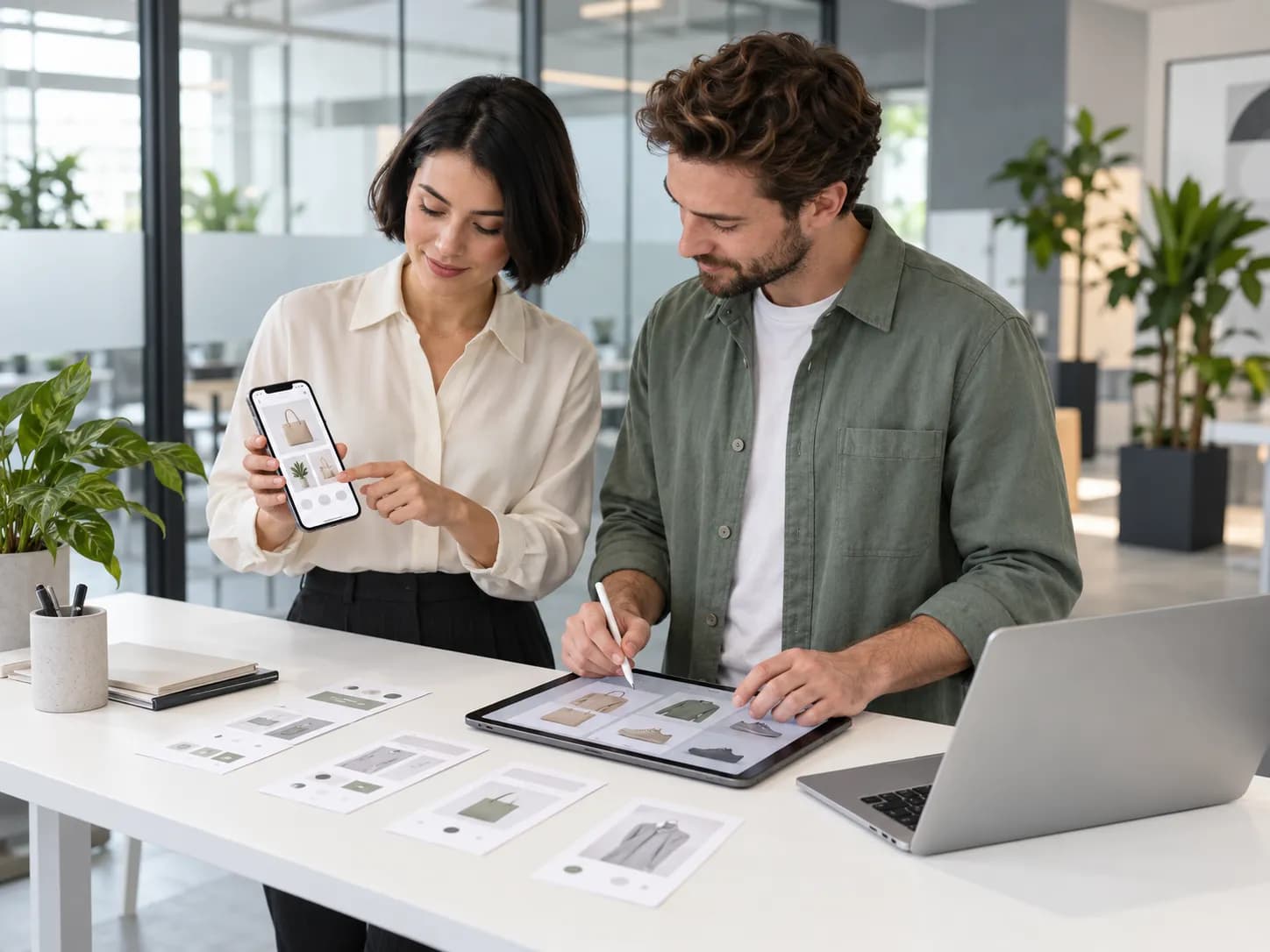 Designing a mobile shopping app