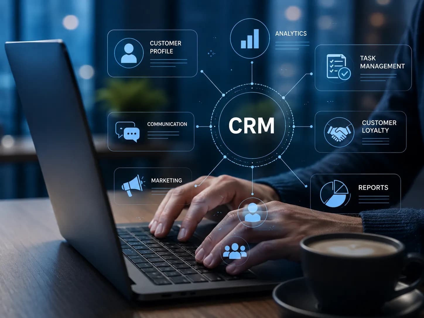 Elexoft CRM software development solutions for customer relationship management