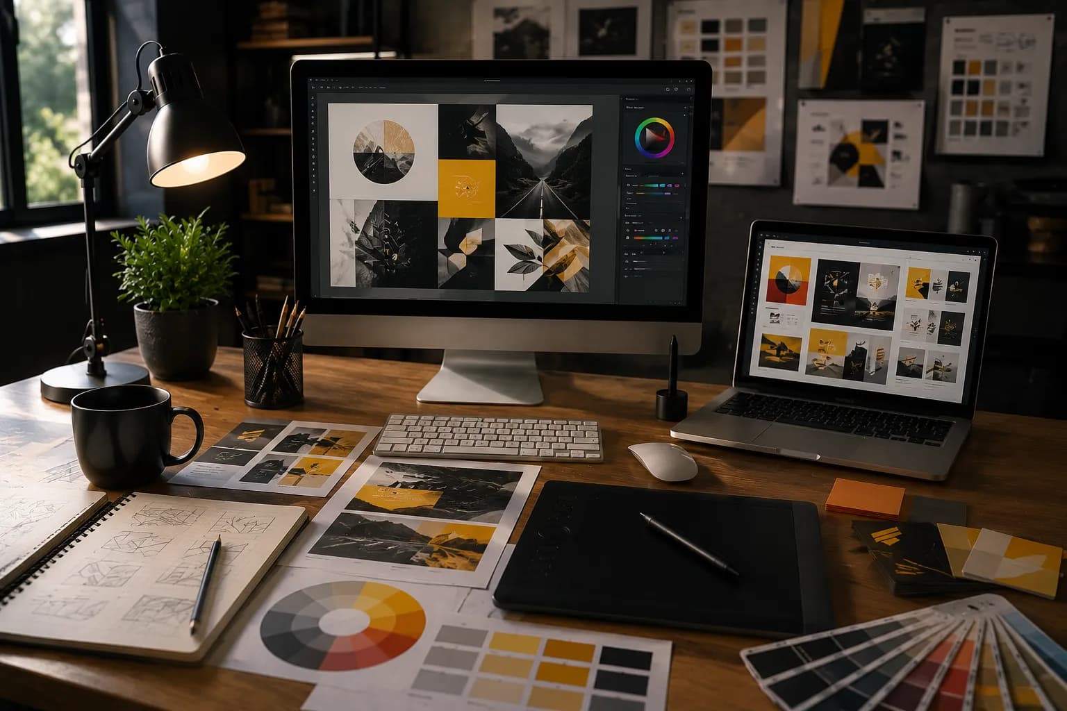 Branding and graphic design services for motion graphics