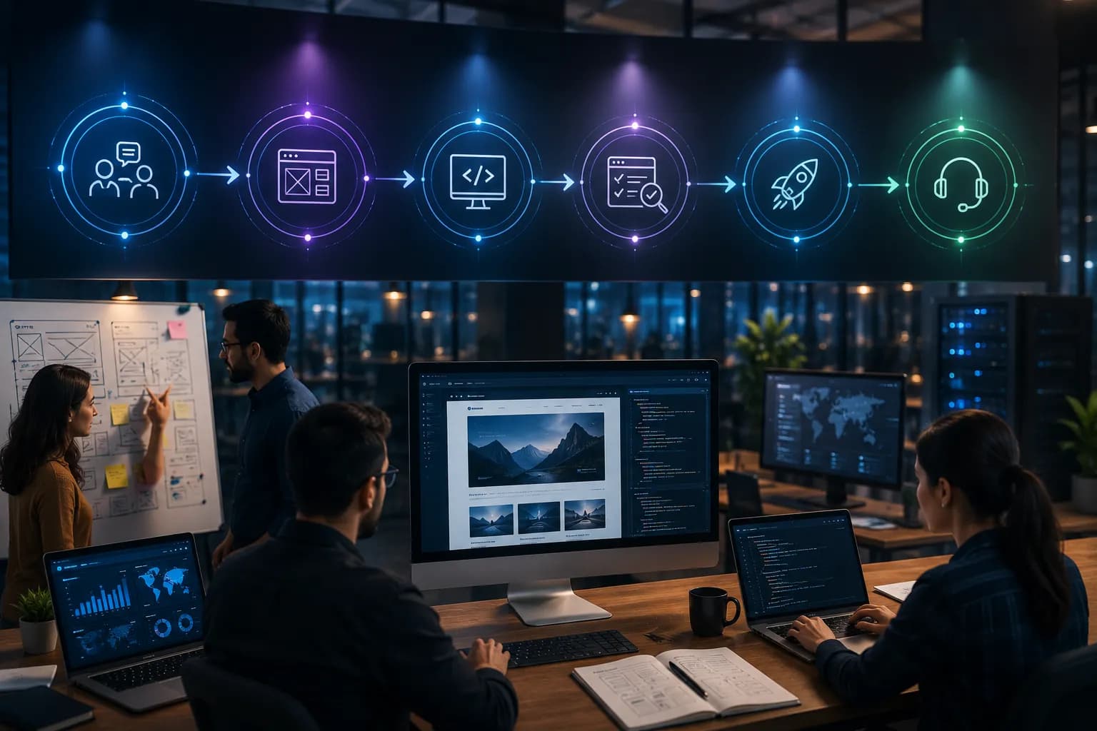 Full stack development company for secure web solutions