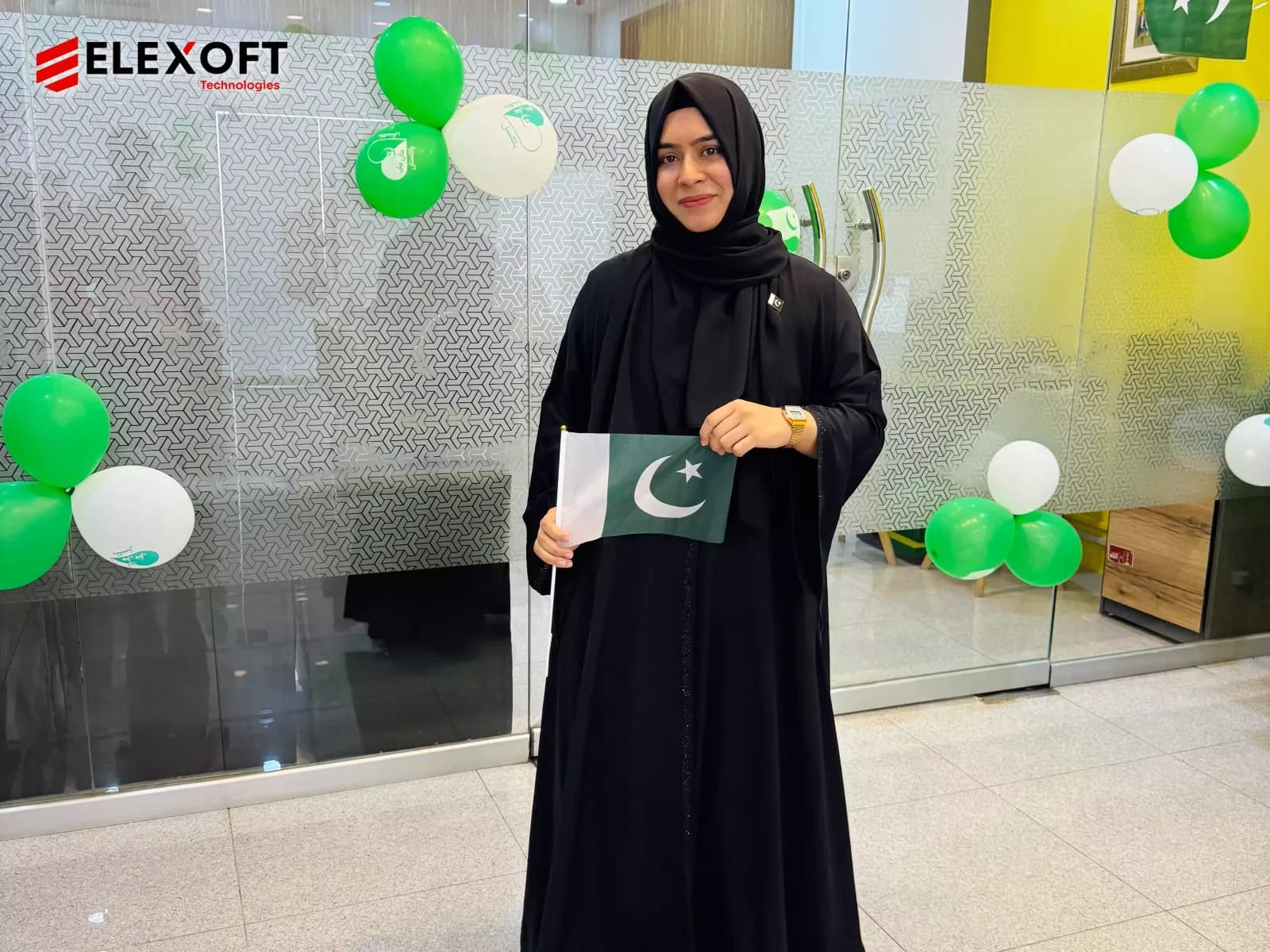 Software house Pakistan team during Independence Day celebration