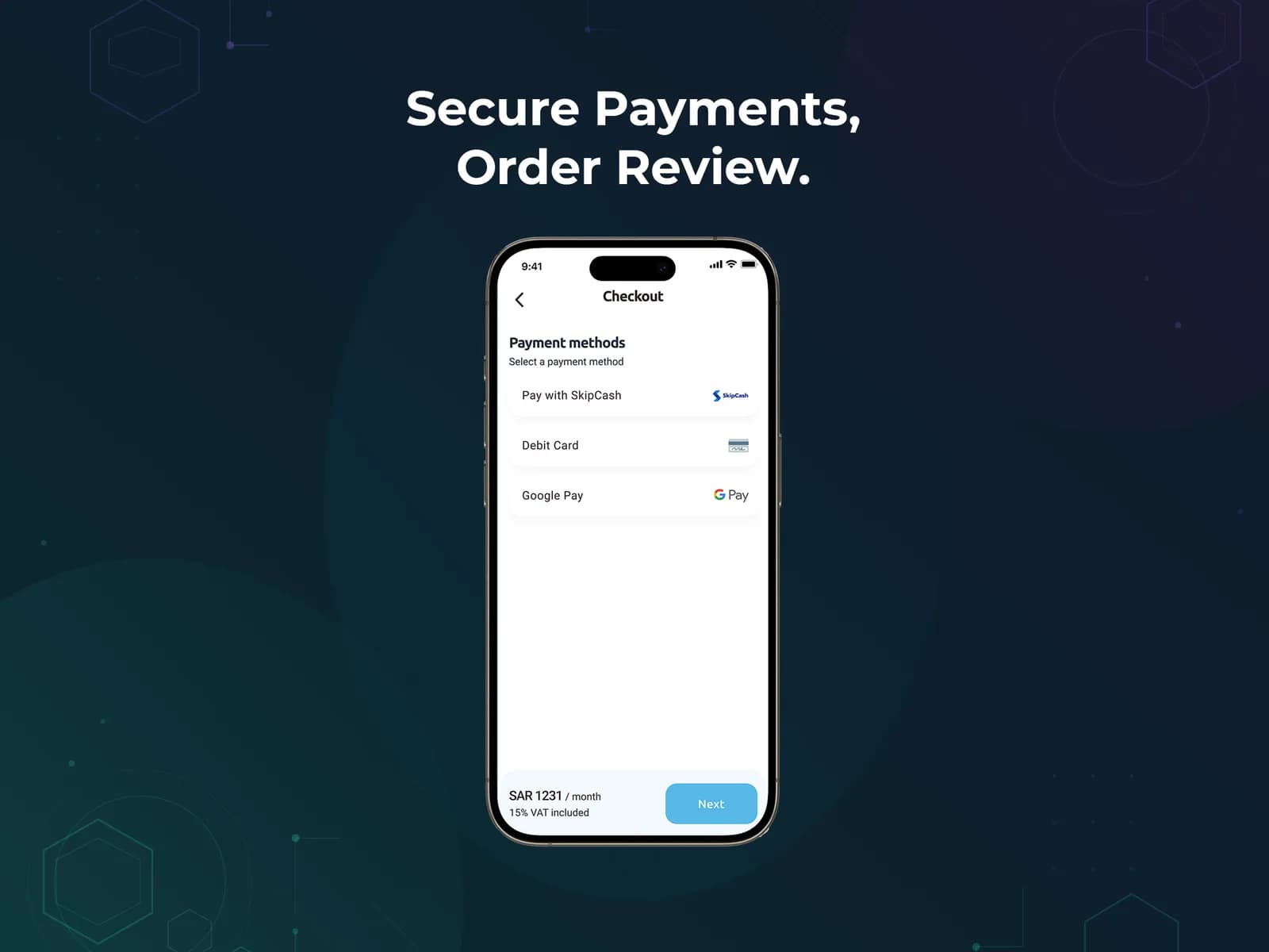 iOS app development company for restaurant meal subscriptions