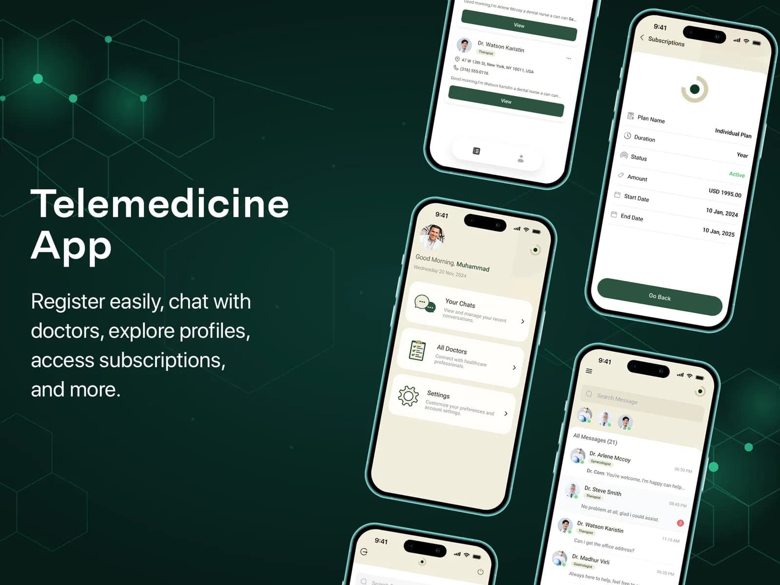 Medical software development company creating secure healthcare platforms
