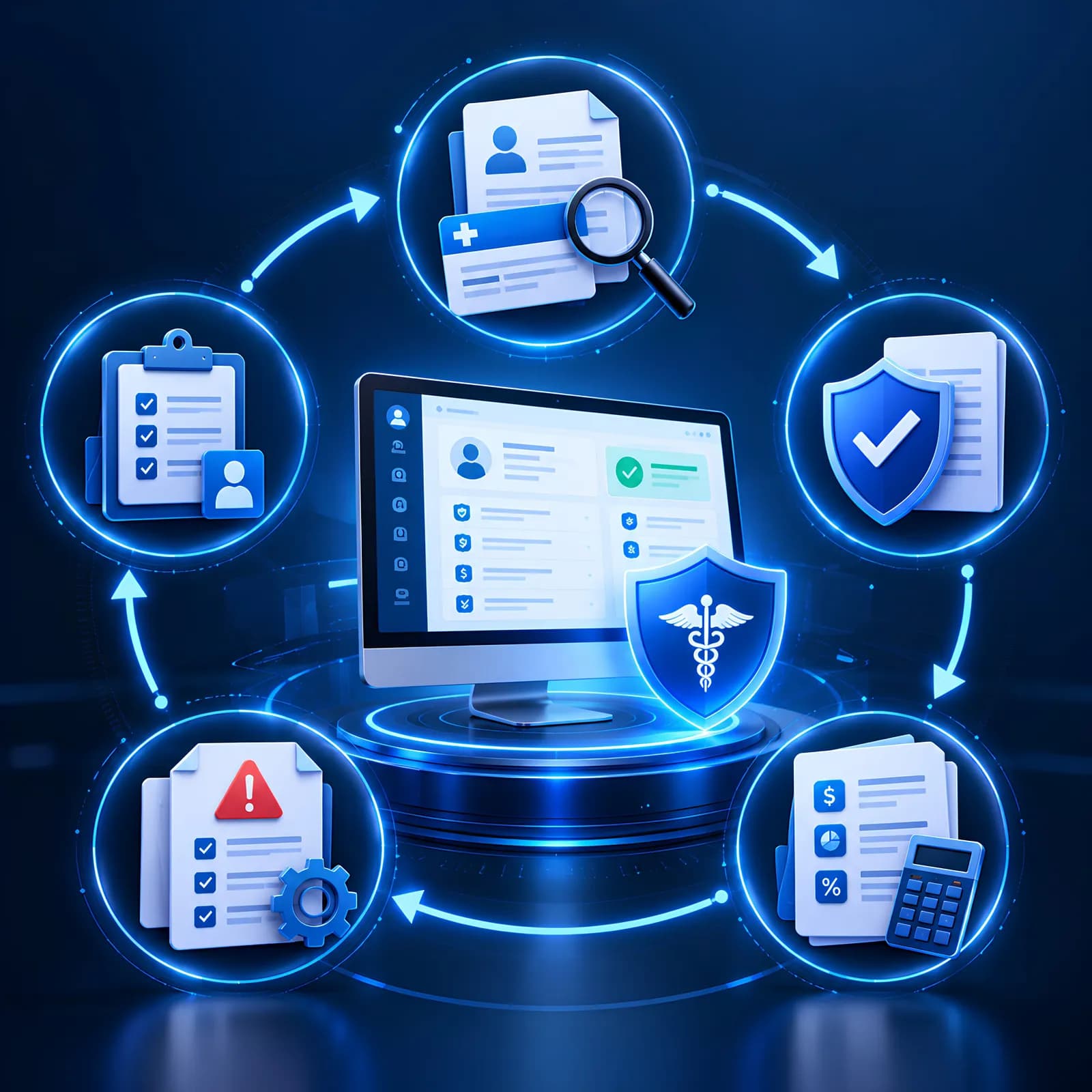 Medical billing software for revenue management