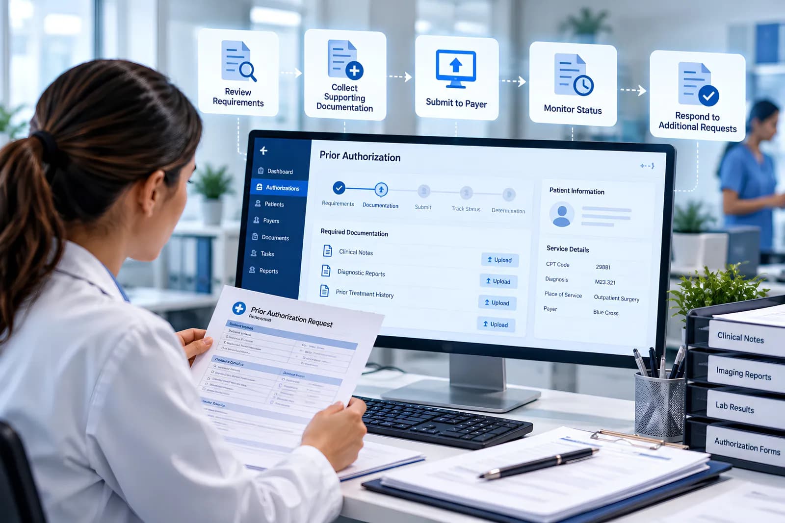 administrative authorization workflow