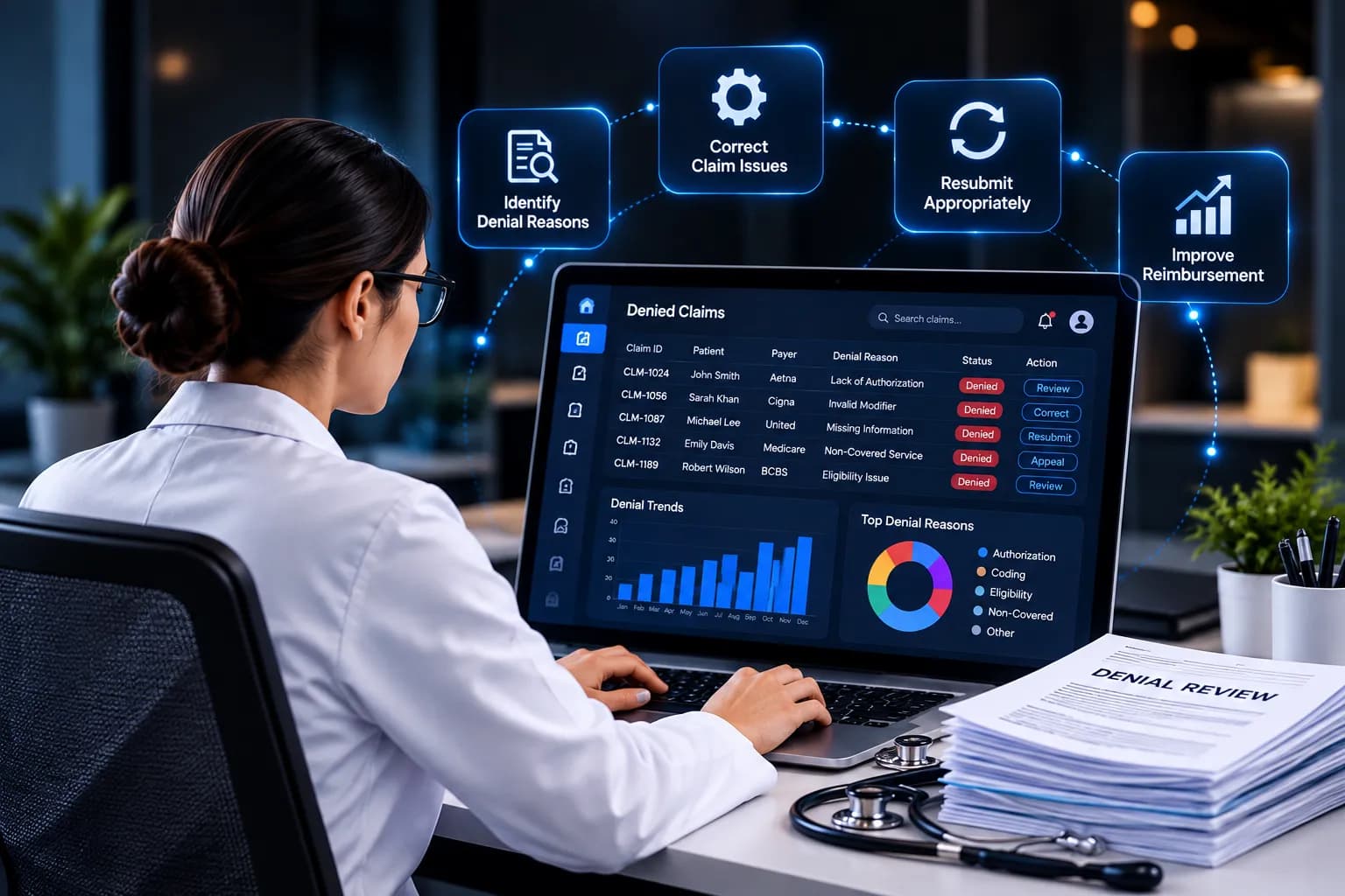 why outsource denial management services