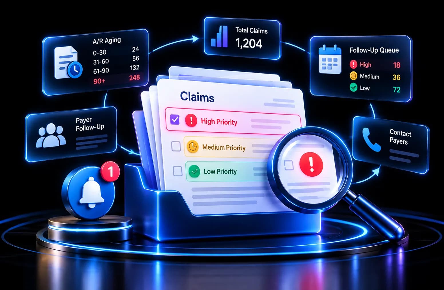 Prioritize Claims for Follow Up