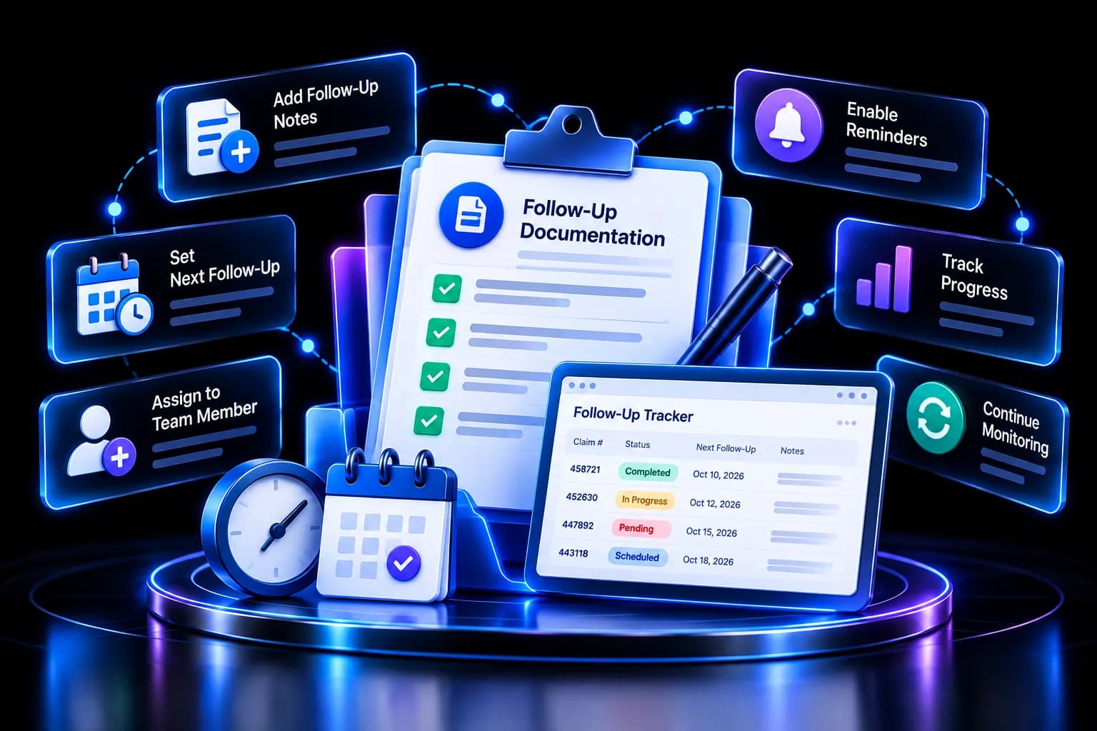 Follow Up Workflow Dashboard