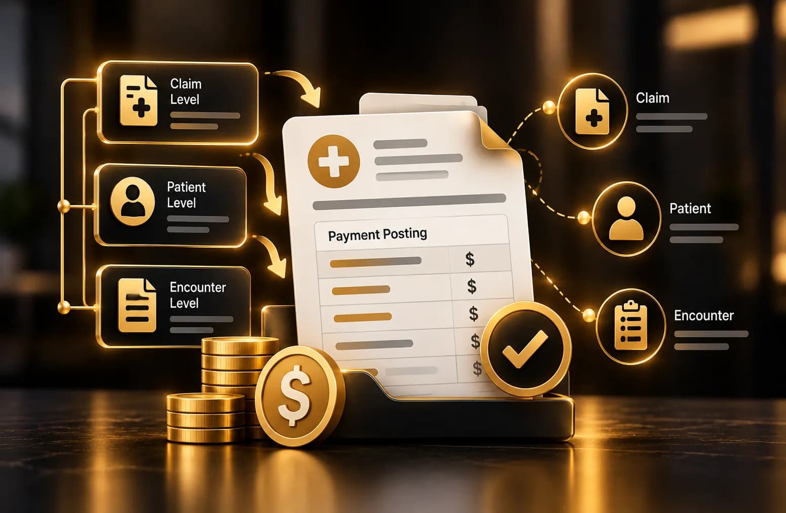 Post Payments at the Appropriate Level