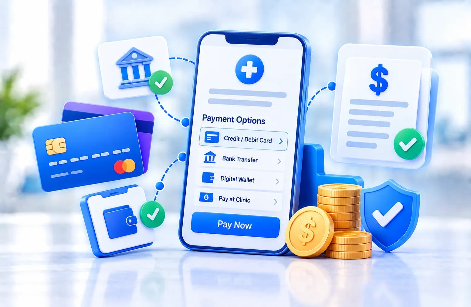 Coordinate Payment Options Where Applicable