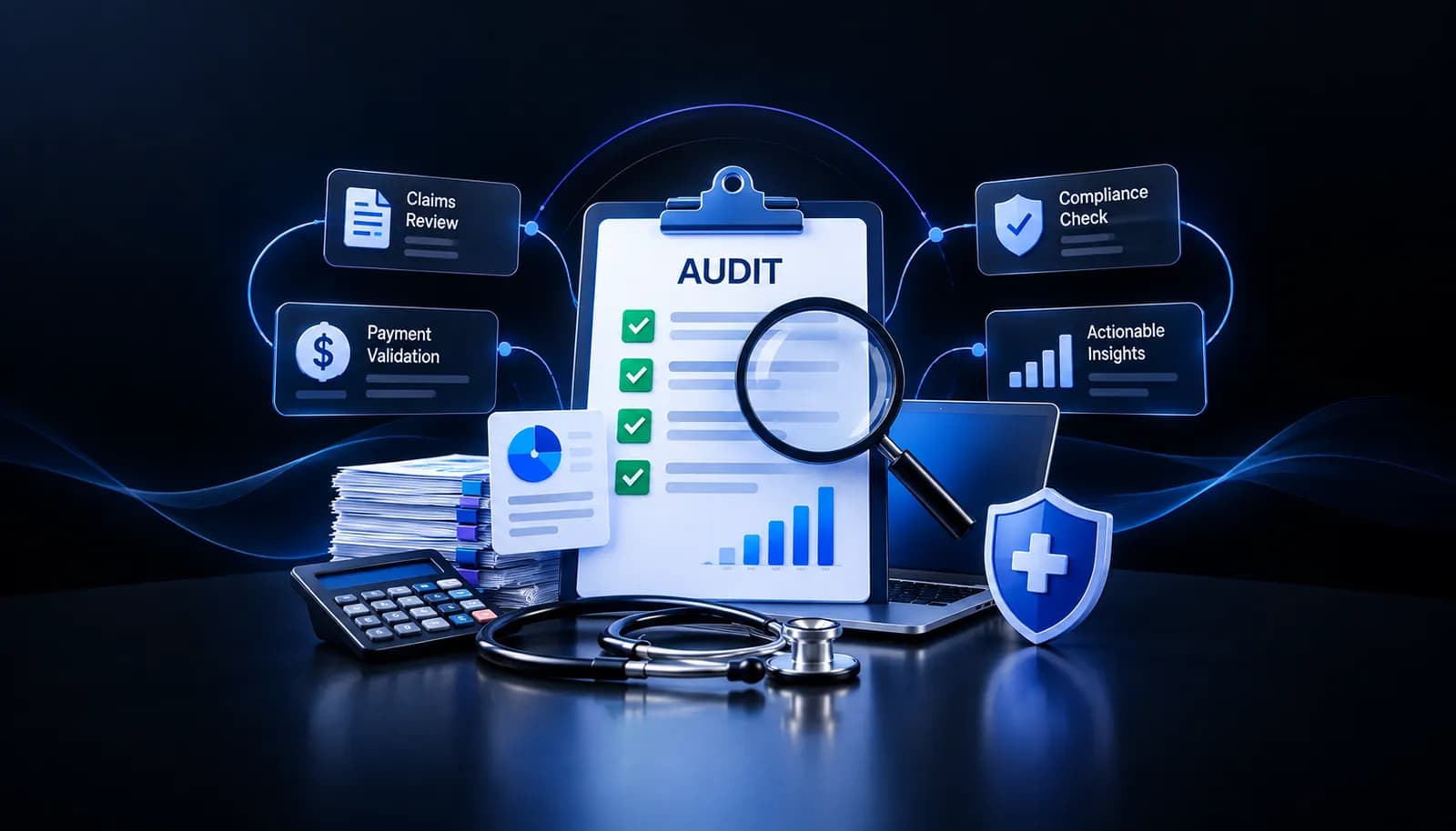medical billing audit dashboard 2