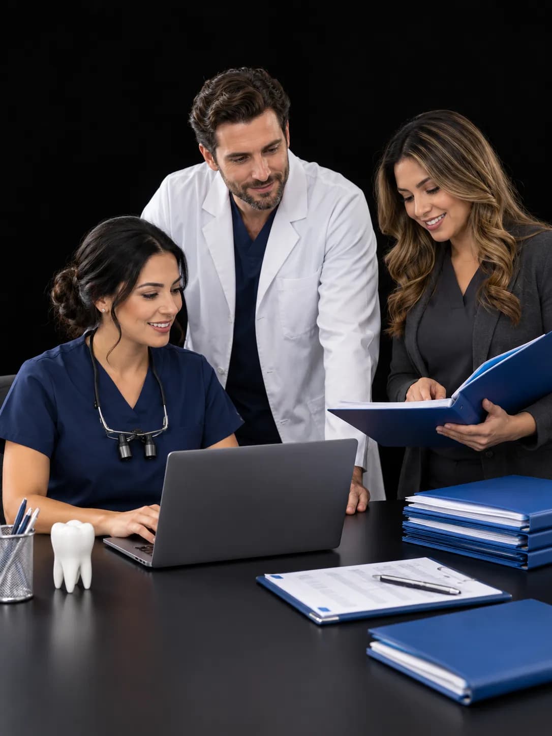 Dental billing team collaboration