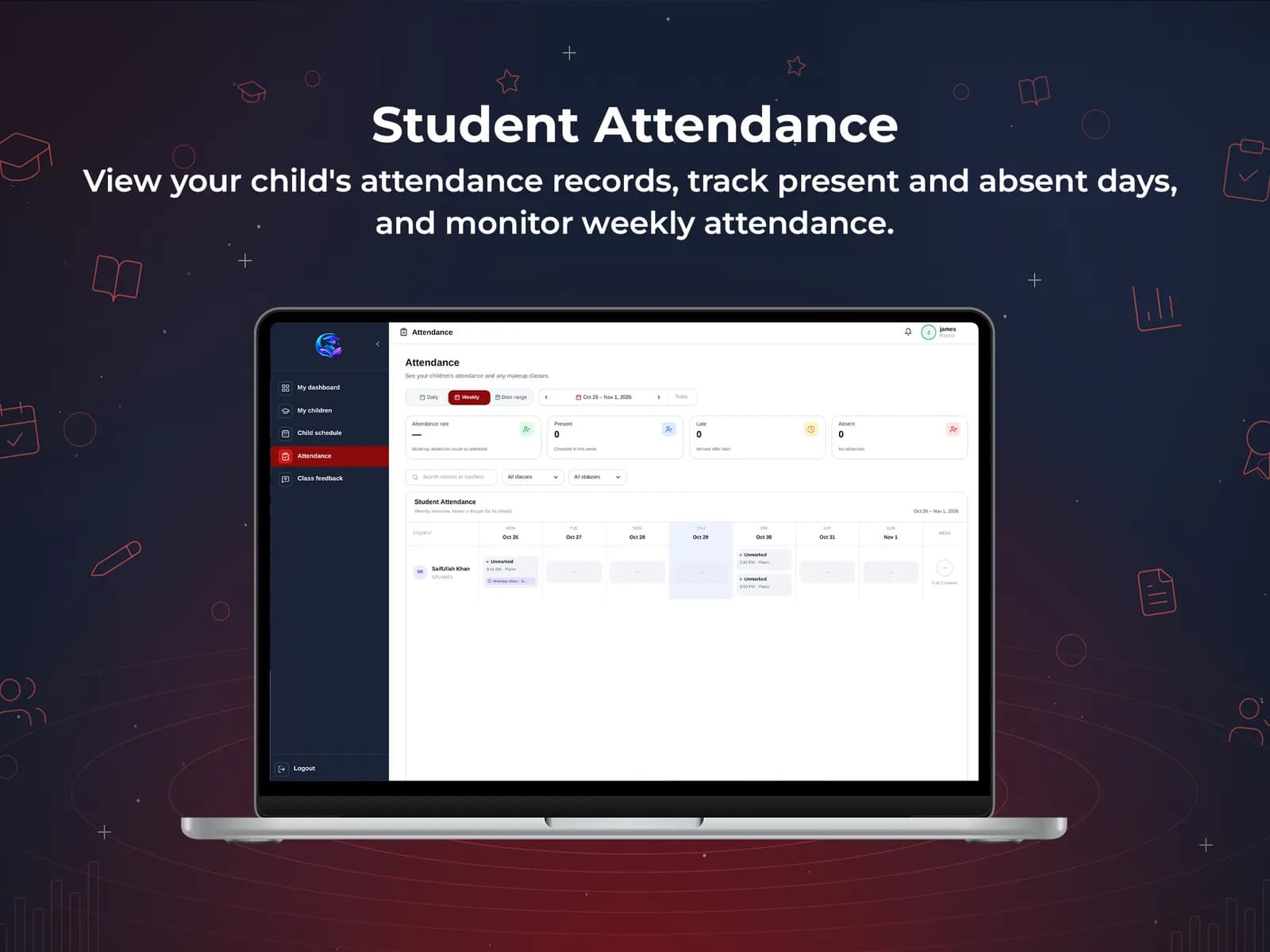 student attendence