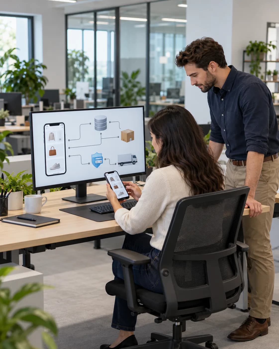 Engineers Testing E-commerce Integrations